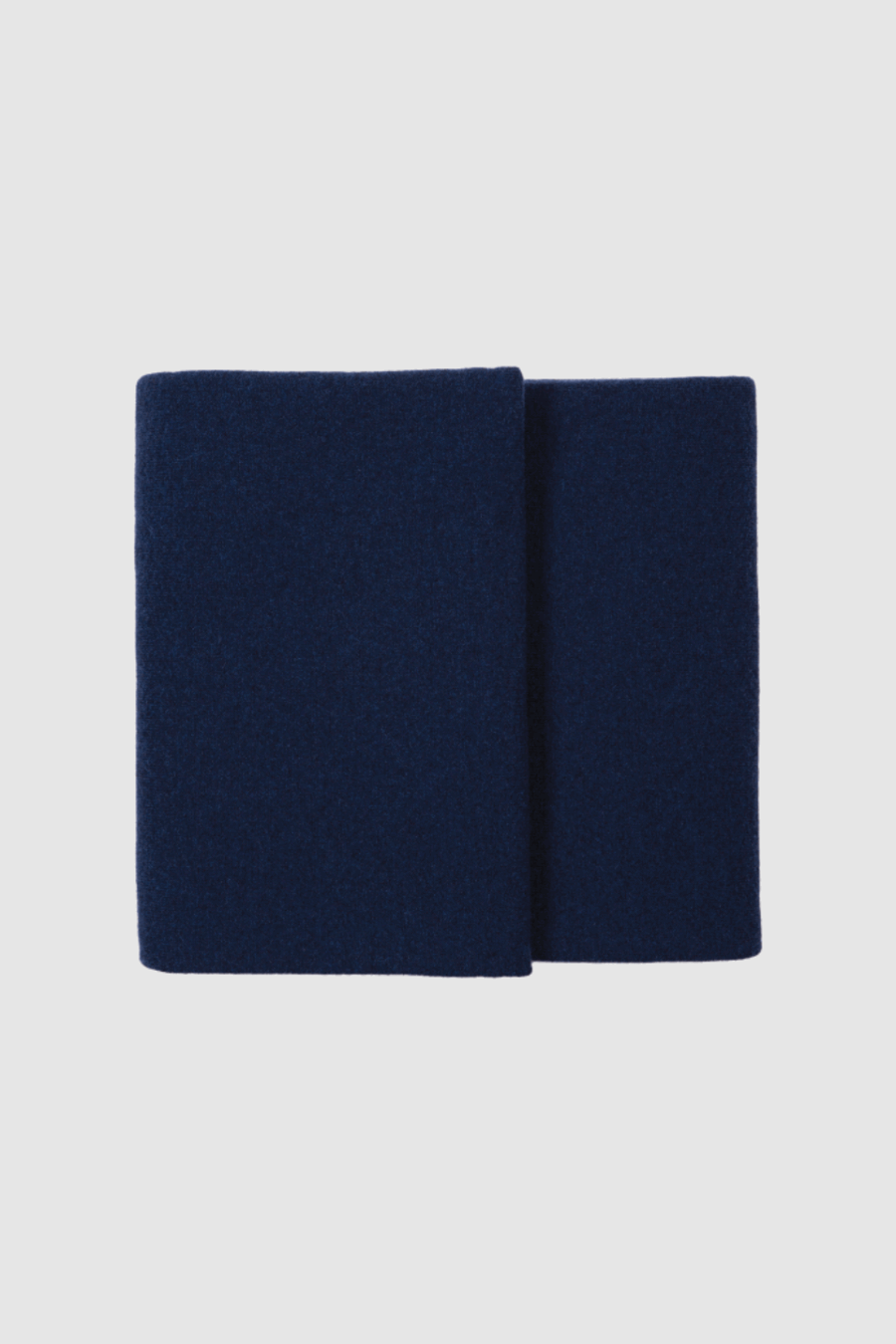 Decke aus reinem Kaschmir in blau