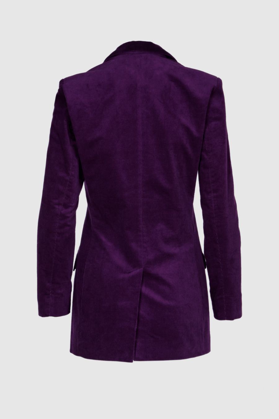 Blazer aus Cord in lila - Damen