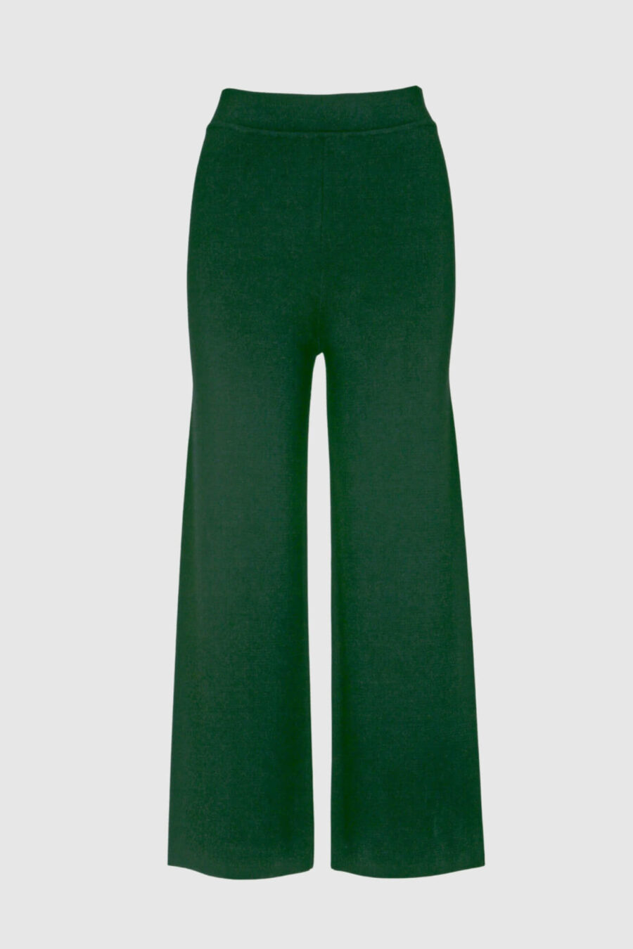 Strickhose aus Wolle in grün