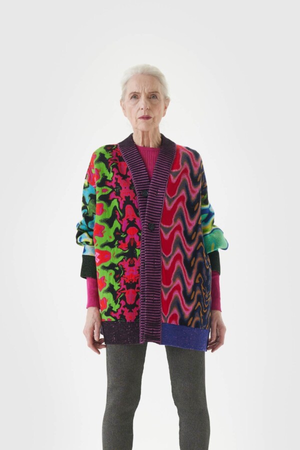 Cardigan im Muster – Bild 2