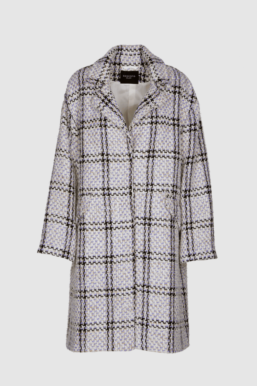 Mantel Karomuster in Pastellfarben