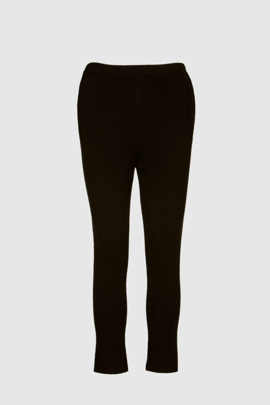 Hose aus Kaschmir in schwarz