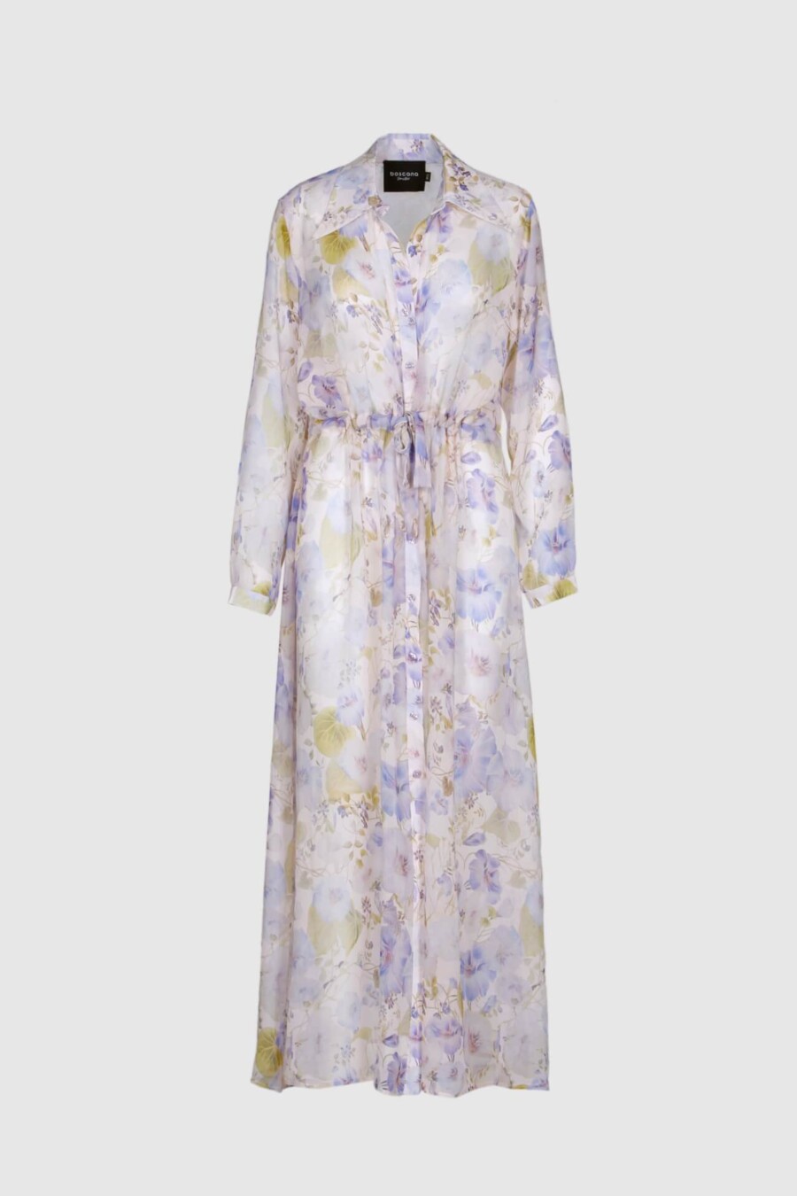 Kleid aus Seide im floralen Druck