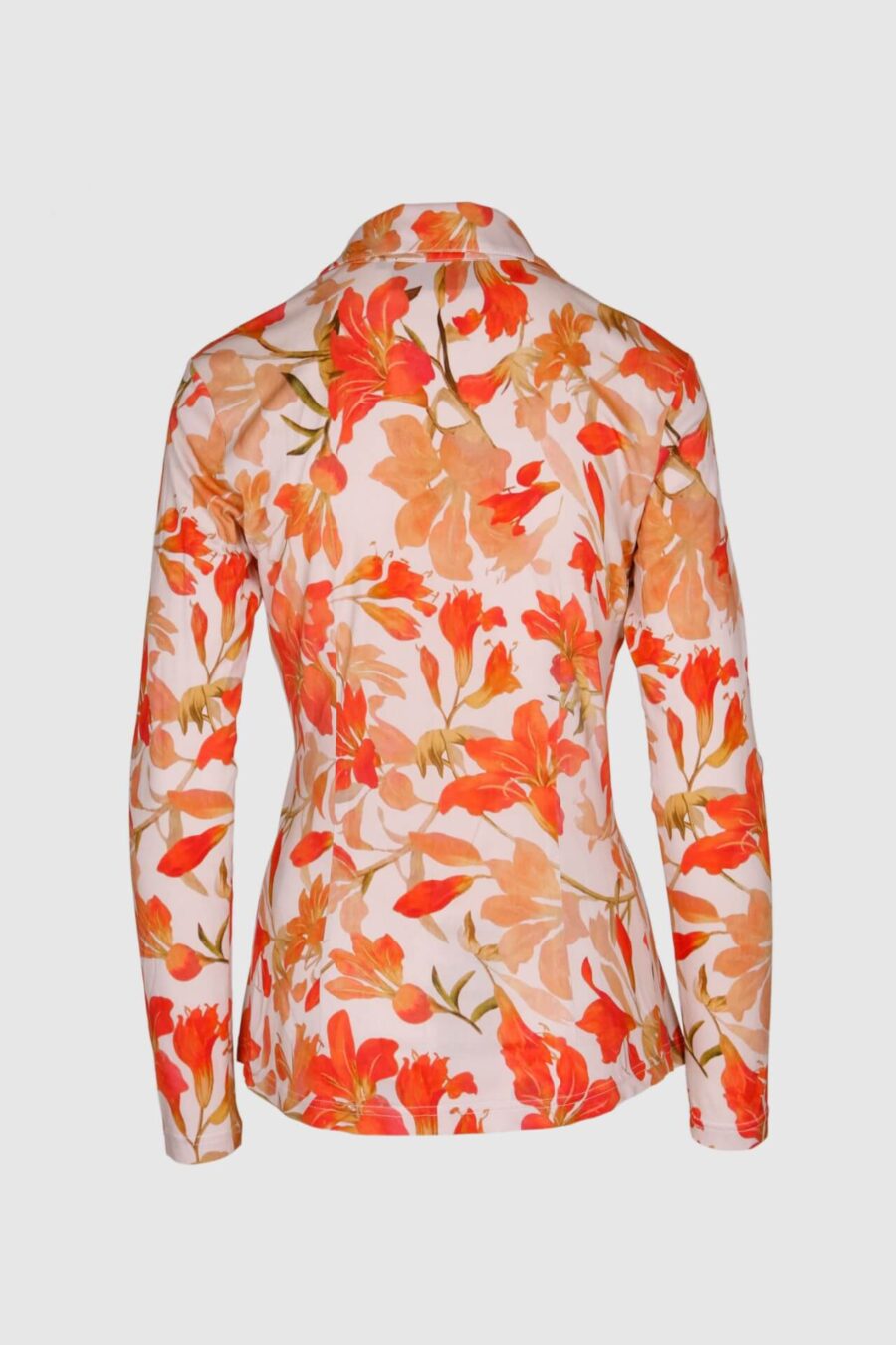 Bluse aus einem elastischen Gewebe