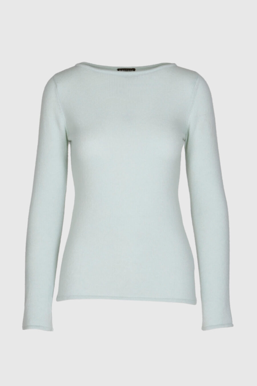 schmaler Pullover aus reinem Kaschmir in lindgrün