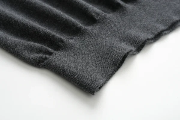 Kaschmir Pullover Herren Grau – Bild 4