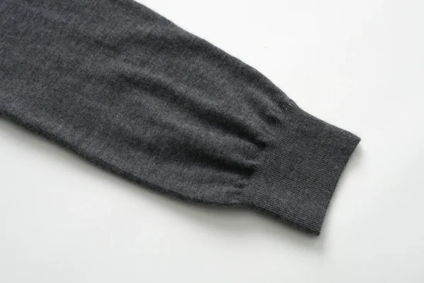 Kaschmir Pullover Herren Grau – Bild 5