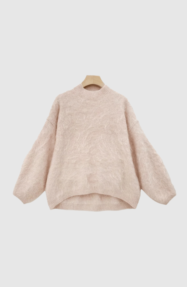Oversized Kaschmir-Pullover Rosé – Luxuriös und Super Soft
