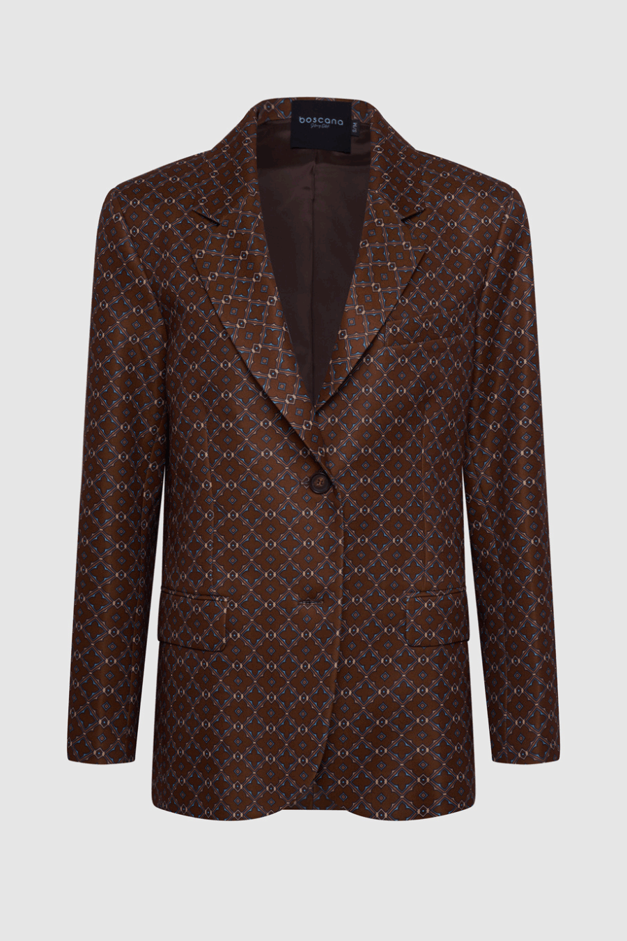 Blazer in Braun Jacquard 