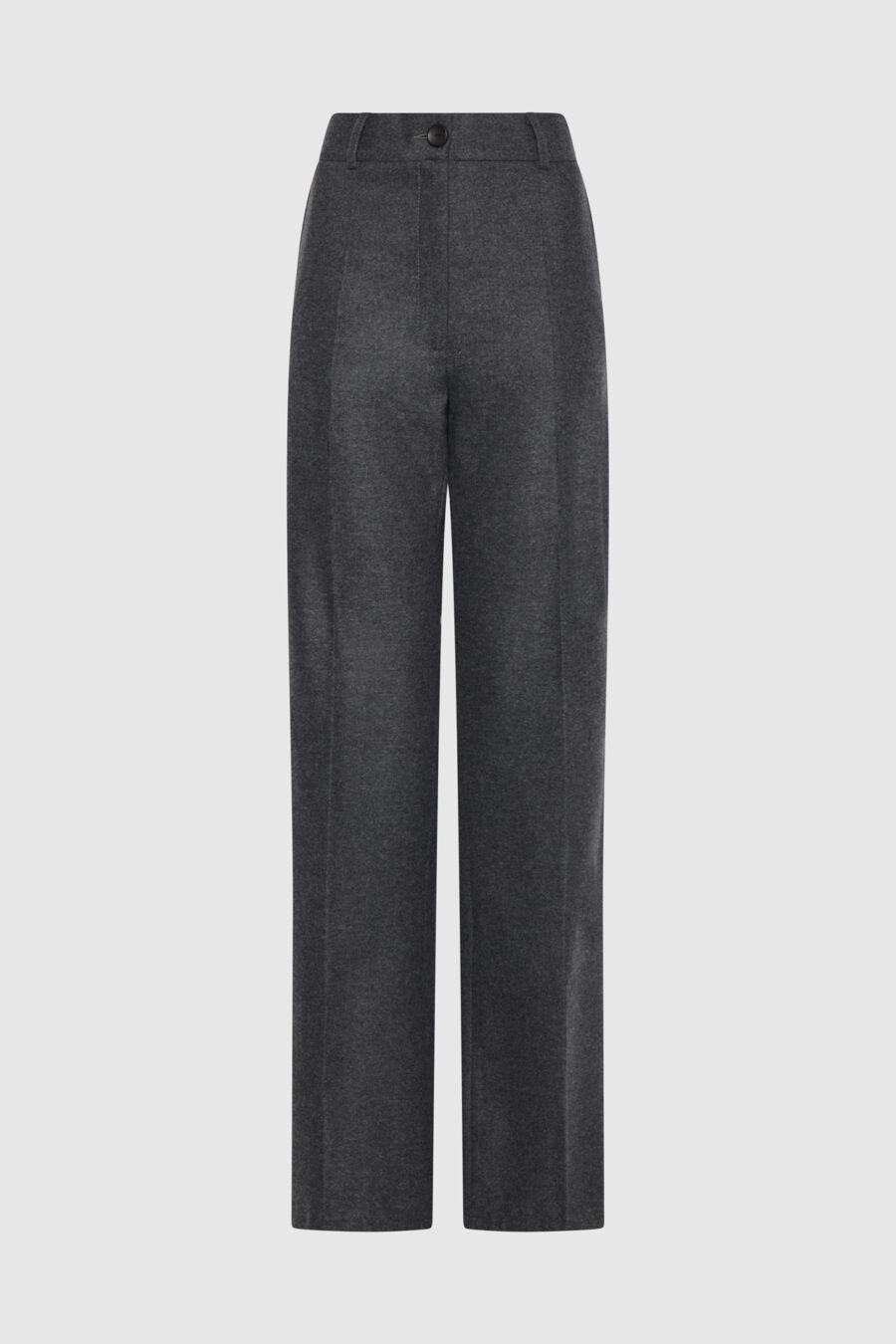 Hose, Graue Hose, Hose aus Schurwolle in Grau, Damenhose, Casual Look, Wollhose